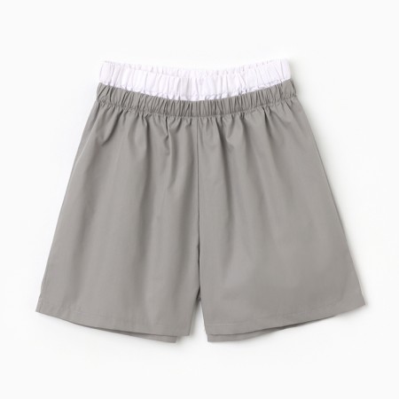 Women's shorts minku: Basic line color gray, rr 42-6