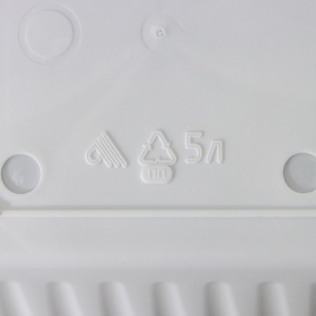 Pot with the Podon "Lausanne", 5 l, the color is white-4