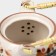 Keramic teapot keramic with metal sieve "Landscape", 600 ml