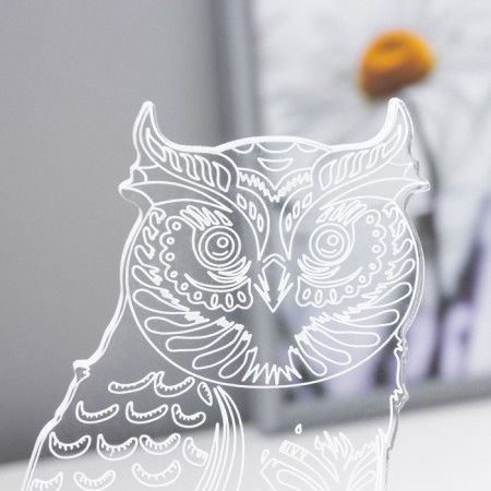 Owl lamp Led RGB from the network-5