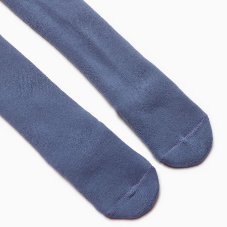 Pantyhose children's terry, Denim color, height 110-116 cm-1