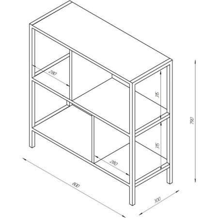 Loft Rabberry 80 x 30 x 79 cm-2