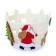 New Year's basket for decor "Santa Claus with gifts" 16 × 11.5 × 12 cm