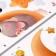 Stick plastic interior color "Babies of animals" 30x90 cm set 2 sheets