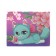 Diamond mosaic for children "Cute cat and sakura" 20x25 cm