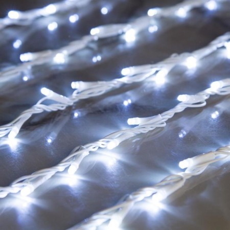 Girlyand "Waterfall" 2 × 3 m, IP44, UMS, white thread, 800 LED, white glow, 8 modes, 220 V-7