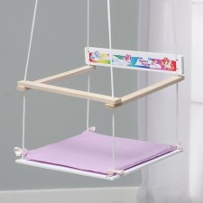 Children's swings with a soft seat 