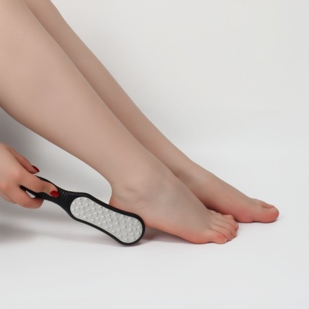 Feet heaps, laser, bilateral, 25.5 cm, black color-8