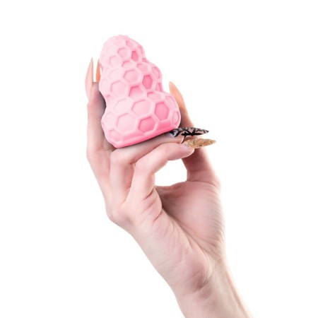 Masturbator A-Toys Flaff, TPE, Pink color, 8cm, D 2.9 cm-10