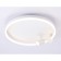 LED ceiling LED with Ambrella Light, Linetech, FL5112, LED, 43 W, 3225LUM, 3000-6400K, White Color.