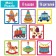 Wooden IQ puzzle "Funny toys"