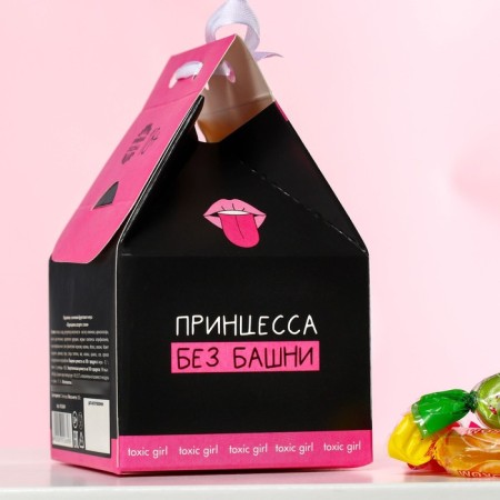 Lollows "Princess" with fruit filling, 100 g (18+)-5