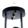 Chandelier 2005/2 E27 60W black+chrome 44x26x25 cm Bayerlux