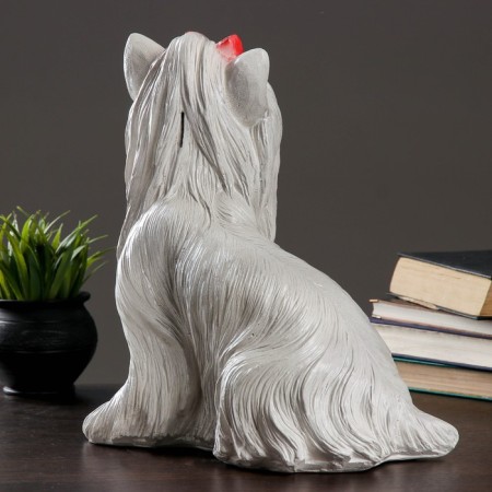 Piggy bank "Yorkshire Terrier Singing" 30x21x35cm-2
