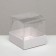 Packaging for confectionery, white, 8 x 8 x 8 cm