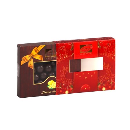 Chocolate dragee "Lemon in chocolate", 100 g-1