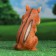 Garden figure "Burunduk Borya" 10x16x19cm