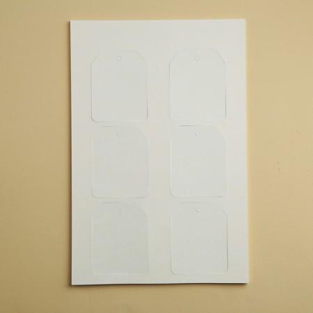 Schildik for a gift “Happiness in the New Year”, set 6 pieces, Bordeaux cell, 16 x 24 cm, New Year-5