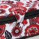Casket for needlework "Folk Flower pattern" 24x16x11 cm