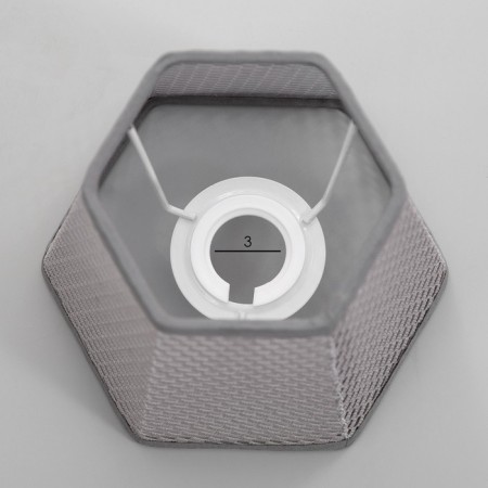Luke for the chandelier "Geometry" E27/E14 gray 14x14x12 cm-1
