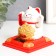 Plastic pendulum from the solar battery "White Mani-Neko C with the Mount of Eucks" 7x7x7.5 cm