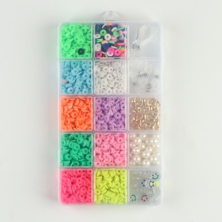Set for creating jewelry, 12 colors, accessories, fishing line-2