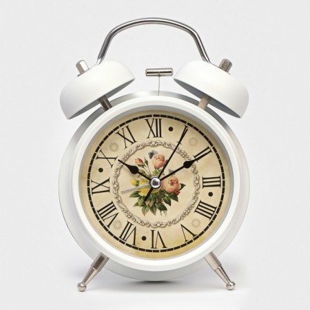 Provence alarm clock, discrete move, D-9 cm, with backlight, 17 x 11 cm-4