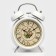 Provence alarm clock, discrete move, D-9 cm, with backlight, 17 x 11 cm