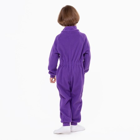 The overalls collar-hard, the color is purple, height 98-104 cm-5