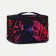 Cosmetic bag with lightning, black color
