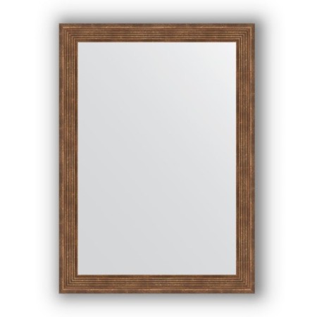 Mirror in the baguette frame - dry reed 51 mm, 53 x 73 cm, evoForm