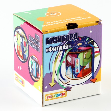 Game on the Montessori system "Bizobord Figures"-4