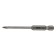 Denzel 728023 ceramic tile, a cross plate, a 6-grade shank, 4mm