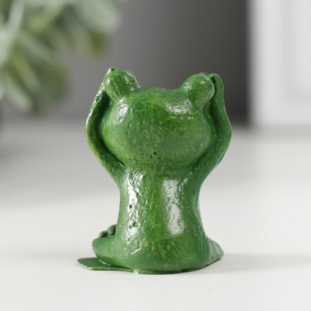 Polystone souvenir "Sitting frog" MIX 2.3x3.2x4 cm-3