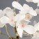 Magnolia LED bush 45 cm, 24 LED, AAX3 batteries (not included), glow warm white