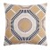 Decorative pillowcase 40x40 cm, Circle Beige, 100% cotton