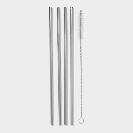 Set of metal tubes Ice, 4 pcs, 21 cm, with brush-3