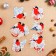 Set of stickers designer "bullfinch in winter" Plazol, 49.3x33.6cm