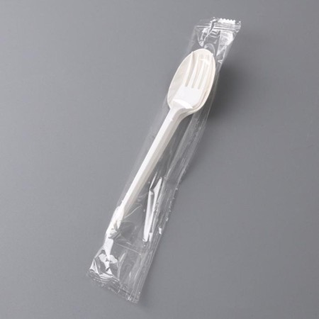 Set of disposable dishes "Fork, spoon"-4