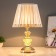 Highlight lamp with Laura Laura backlight 1x60W E27 Gold 26x26x41 cm Risalux