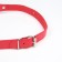 Gag BDSM NOTABU, adjustable belt, ball with holes, PVC, D 45 mm, red