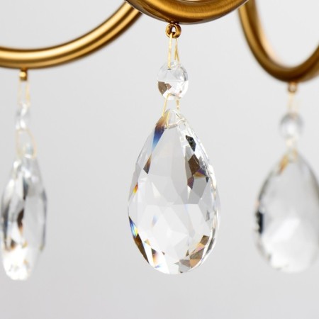 Anter chandelier 6x40W E14 Brass 64x64x50 cm Bayerlux-7