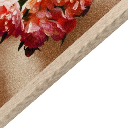 Tapestry "Piones in a vase" 53*73 cm frame mix-2