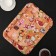 Plastic rectangular “coquetry” plastic tray, 37.5 × 28 cm, mix drawing