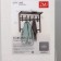 A hanger with a shelf of 2-long Toronto 22, 67 × 27 × 58.5 cm, color graphite