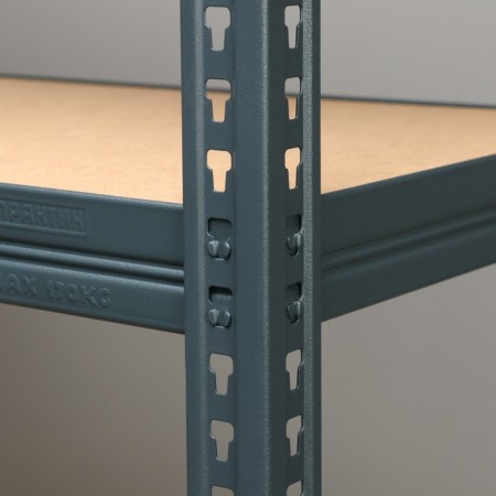 Rabberry Loft Metal SBL, 1800x750x350, 5 shelves-10