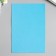 Foamiran "neon shine - blue" 2 mm A4 format (set of 5 sheets)
