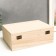 Casket wood for painting, 22x8.5x16.5 cm