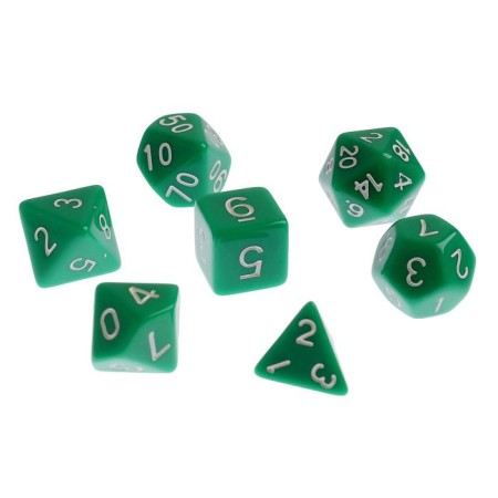 Set of Cubes "Game time" for D&D (Dungeons and Dragons, DND), series: D&D, 7 pcs-1