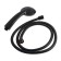 Shower Set Zein Z2707, hose 150 cm, metal nuts, braid sleeve, watering can 1 mode, black 941765